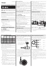 Teac TU-GR-G Instructions For Use предпросмотр