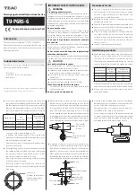 Preview for 1 page of Teac TU-PGRS-G Instructions For Use