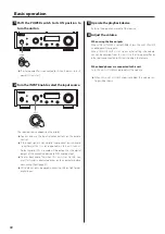 Preview for 18 page of Teac UD-505 Owner'S Manual