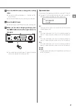 Preview for 23 page of Teac UD-505 Owner'S Manual