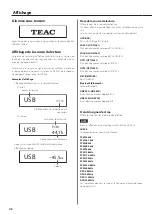 Preview for 46 page of Teac UD-701N Owner'S Manual