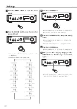 Предварительный просмотр 22 страницы Teac UD701NB Owner'S Manual