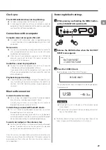 Предварительный просмотр 29 страницы Teac UD701NB Owner'S Manual