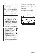 Предварительный просмотр 3 страницы Teac UR-Stream Owner'S Manual