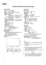 Preview for 2 page of Teac V-66C Service Manual