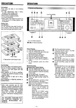 Preview for 4 page of Teac V-8000S Owner'S Manual