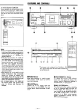 Preview for 10 page of Teac V-8000S Owner'S Manual