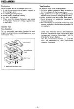 Preview for 5 page of Teac W-520R Owner'S Manual