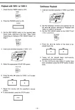 Preview for 8 page of Teac W-520R Owner'S Manual