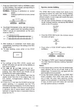 Preview for 12 page of Teac W-520R Owner'S Manual