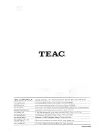 Preview for 16 page of Teac W-700R Owner'S Manual