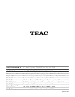 Preview for 42 page of Teac W-790R Owner'S Manual