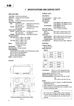 Предварительный просмотр 2 страницы Teac X-3R Service Manual