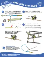 Предварительный просмотр 7 страницы TeacherGeek Hydraulic Arm Manual