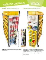 Предварительный просмотр 5 страницы TeacherGeek MAKER/STEM CART X2 Manual