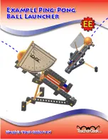 TeacherGeek Ping-Pong Ball Launcher Manual preview