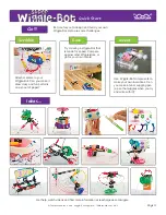 Предварительный просмотр 3 страницы TeacherGeek Super Wiggle-Bot Quick Start