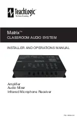 Preview for 1 page of TeachLogic BRC-60 Installer And Operation Manual