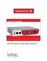 TeachLogic VoiceLink III Owner'S Manual preview