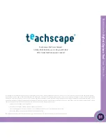 Предварительный просмотр 32 страницы teachscape Reflect User Manual