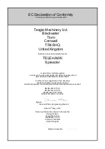 Preview for 3 page of Teagle 15287 Operator'S Manual & Parts List