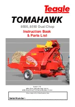 Preview for 1 page of Teagle Tomahawk 8500 Instruction Manual