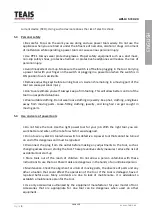 Preview for 5 page of Teais APLIC 531029 User Manual