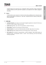 Preview for 6 page of Teais APLIC 531029 User Manual