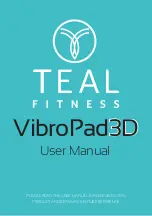 Teal VibroPad 3D User Manual preview