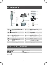 Предварительный просмотр 7 страницы TEAM CUISINE TC-007-001 User Manual