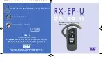 Предварительный просмотр 1 страницы Team Electronic RX-EP-U Manual