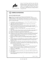 Preview for 3 page of Team International HS 1 Manual