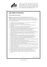 Предварительный просмотр 2 страницы Team International KS 16 Operating Instructions Manual