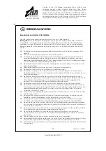 Предварительный просмотр 10 страницы Team International KS 16 Operating Instructions Manual