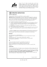 Preview for 5 page of Team International NT 2 Operating Instructions Manual