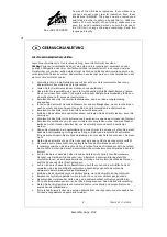 Предварительный просмотр 2 страницы Team International RAC 17 Operating Instructions Manual