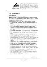 Предварительный просмотр 10 страницы Team International RAC 17 Operating Instructions Manual