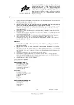 Предварительный просмотр 12 страницы Team International RAC 17 Operating Instructions Manual