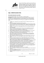 Предварительный просмотр 14 страницы Team International RAC 17 Operating Instructions Manual