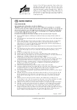 Предварительный просмотр 10 страницы Team International TEAM BL 6 Operating Instructions Manual