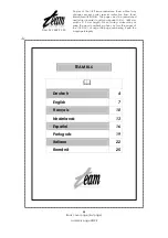 Предварительный просмотр 28 страницы Team International TEAM BL 6 Operating Instructions Manual