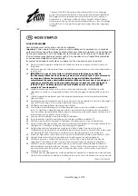 Preview for 10 page of Team International TEAM TO 40 Operating Instructions Manual