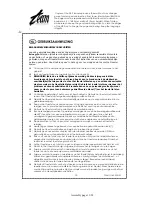 Preview for 13 page of Team International TEAM TO 40 Operating Instructions Manual