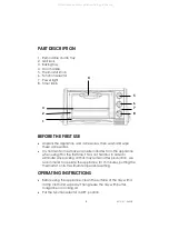 Предварительный просмотр 4 страницы Team International UST OV 1 Operating Instructions Manual