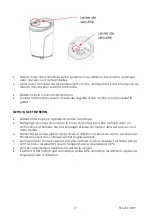 Предварительный просмотр 17 страницы Team Kalorik BL 3009 Manual