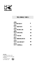 Preview for 60 page of Team Kalorik TKG EBBQ 1002 L Manual