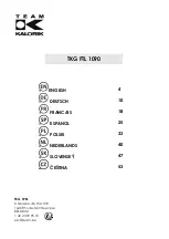 Preview for 60 page of Team Kalorik TKG FTL 1090 BU Manual