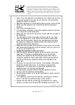 Preview for 11 page of Team Kalorik TKG GRB 1002 Operating Instructions Manual