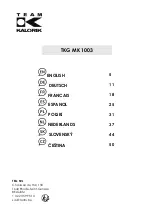 Preview for 56 page of Team Kalorik TKG MK 1003 Manual