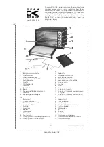 Preview for 2 page of Team Kalorik TKG OT 1026 CRL Instruction Book